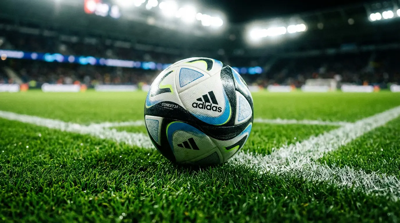 Službena nogometna lopta Svjetskog prvenstva 2026 na travnjaku stadiona