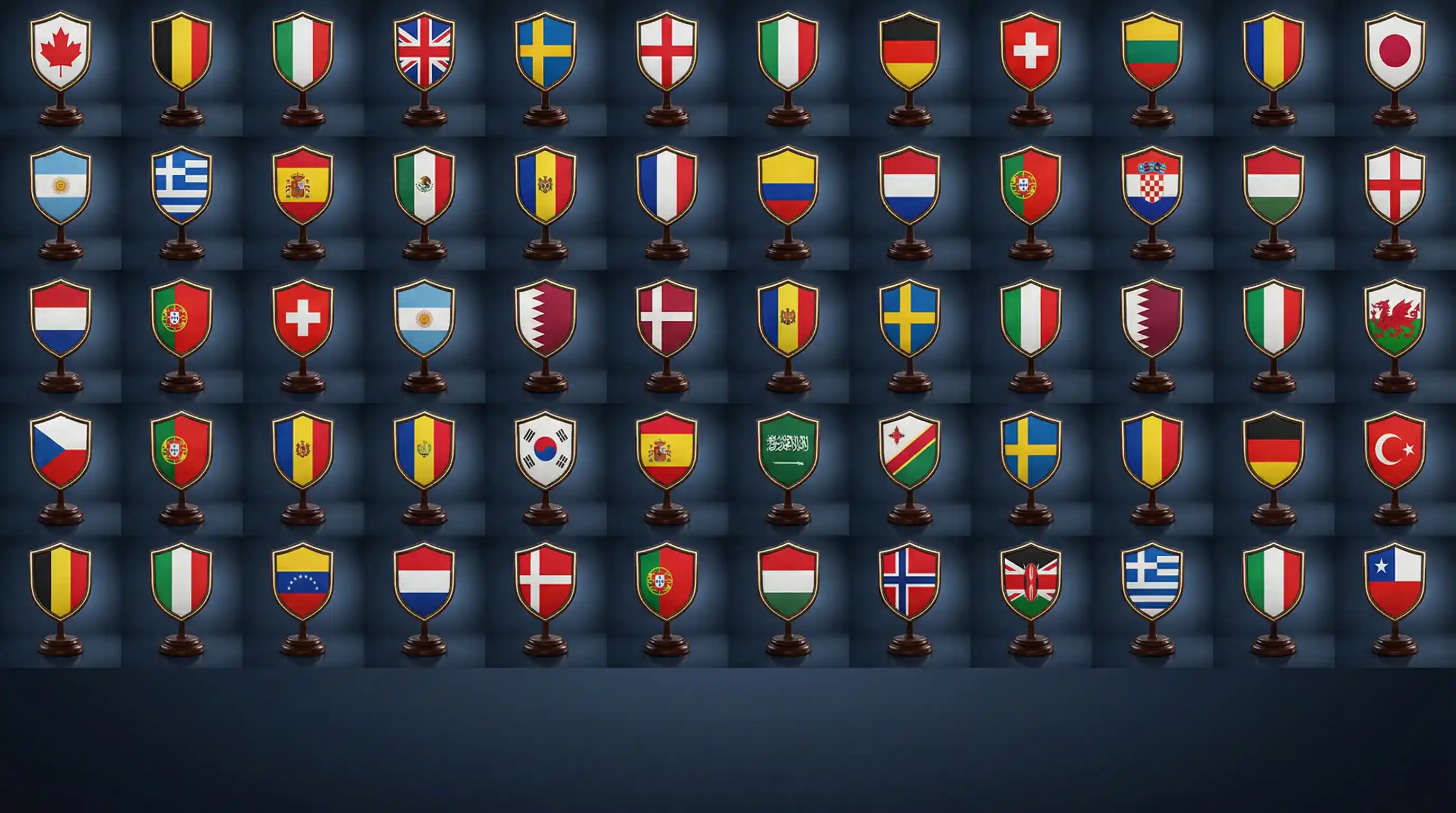 Tablični pregled svih 12 skupina Svjetskog prvenstva 2026 s imenima reprezentacija, FIFA rankingom i zastavama